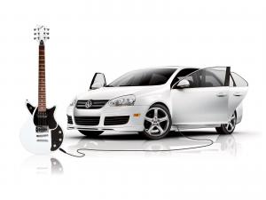 Volkswagen Jetta with First Act Guitar 2006 года